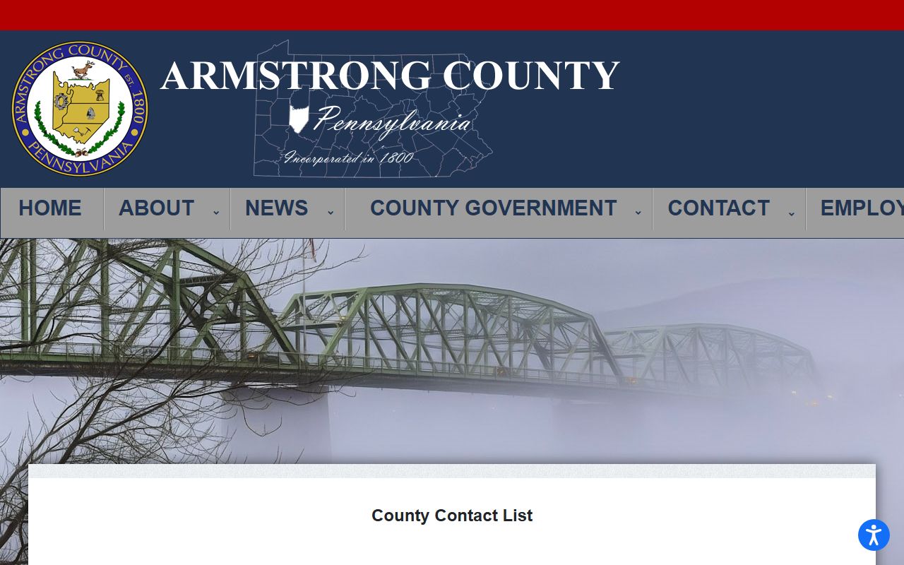 Armstrong County court records courthouse contact list